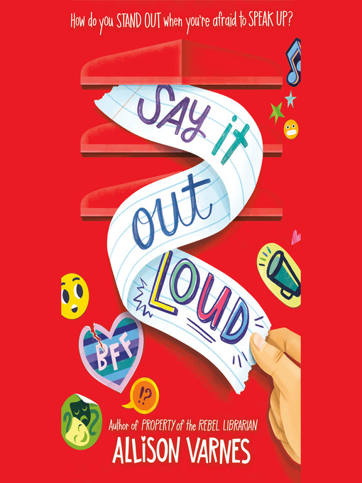 Title details for Say It Out Loud by Allison Varnes - Wait list